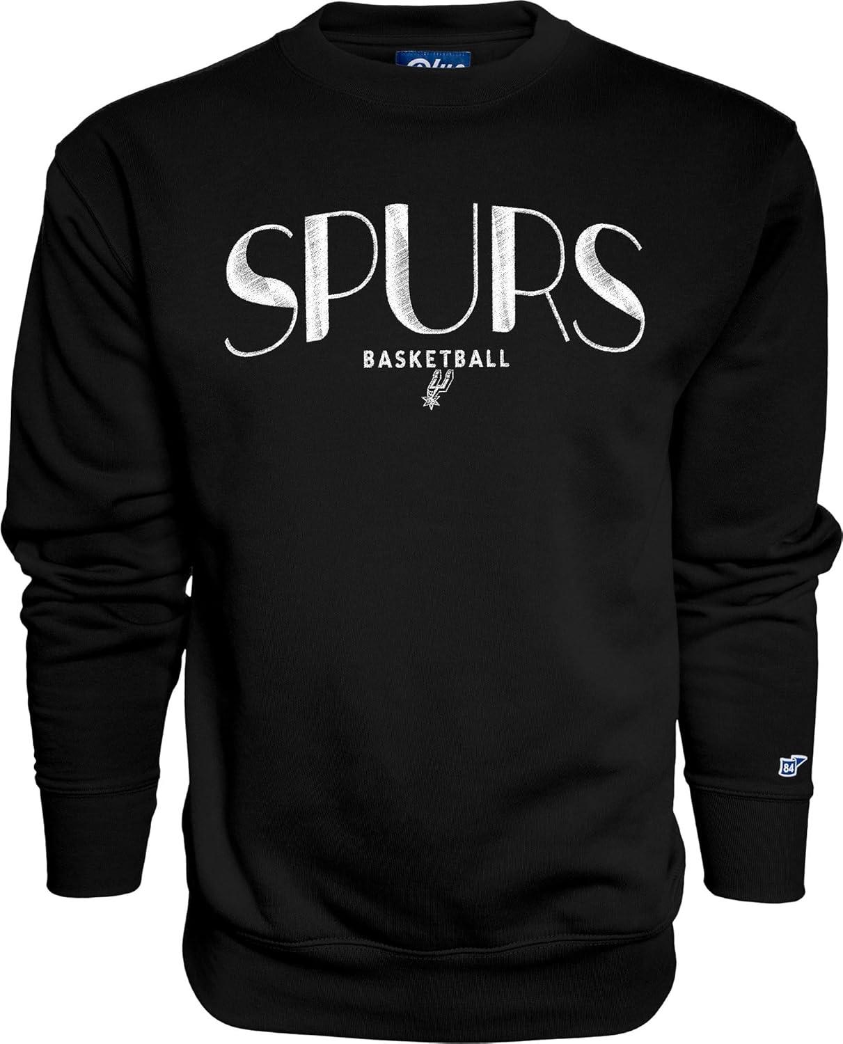 imageBlue 84 NBA Officially Licensed Crewneck Sweatshirt Embroidery Basketball ArchTeam Color