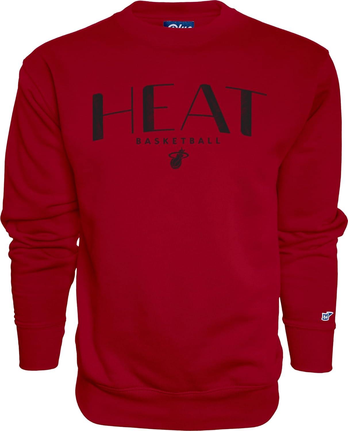 imageBlue 84 NBA Officially Licensed Crewneck Sweatshirt Embroidery Basketball ArchTeam Color