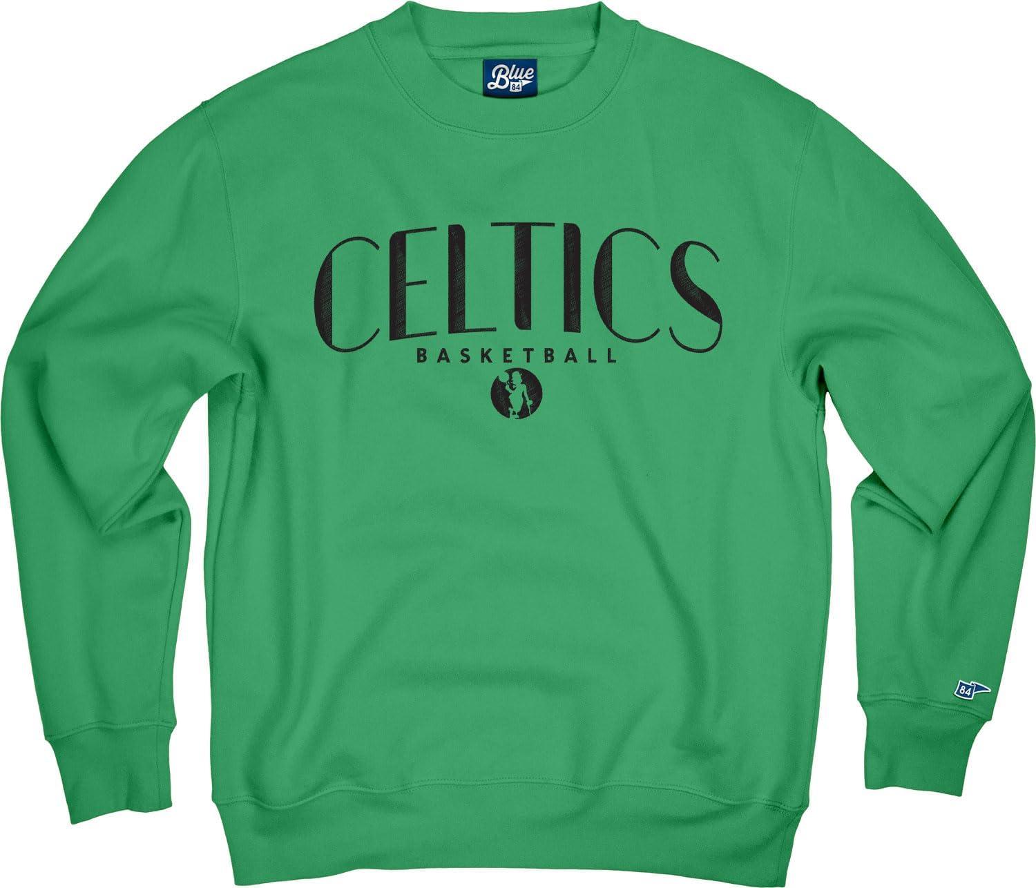 imageBlue 84 NBA Officially Licensed Crewneck Sweatshirt Embroidery Basketball ArchTeam Color