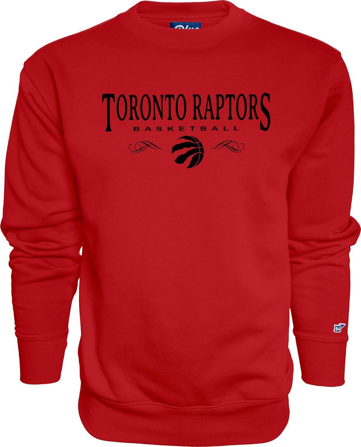 imageBlue 84 NBA Officially Licensed Crewneck Sweatshirt Embroidery BasketballTeam Color