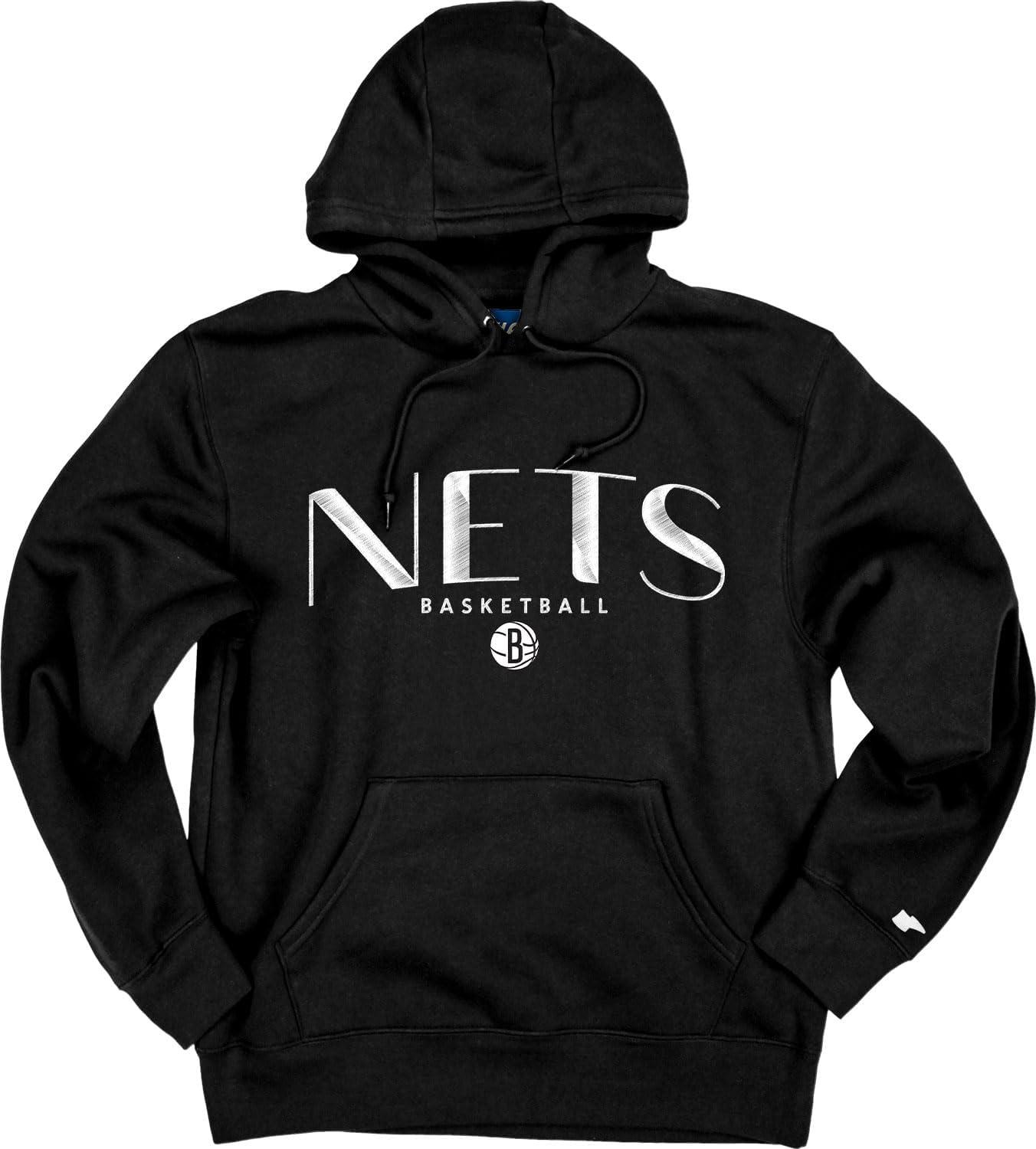imageBlue 84 NBA Officially Licensed Hooded Sweatshirt Embroidery Basketball ArchTeam Color