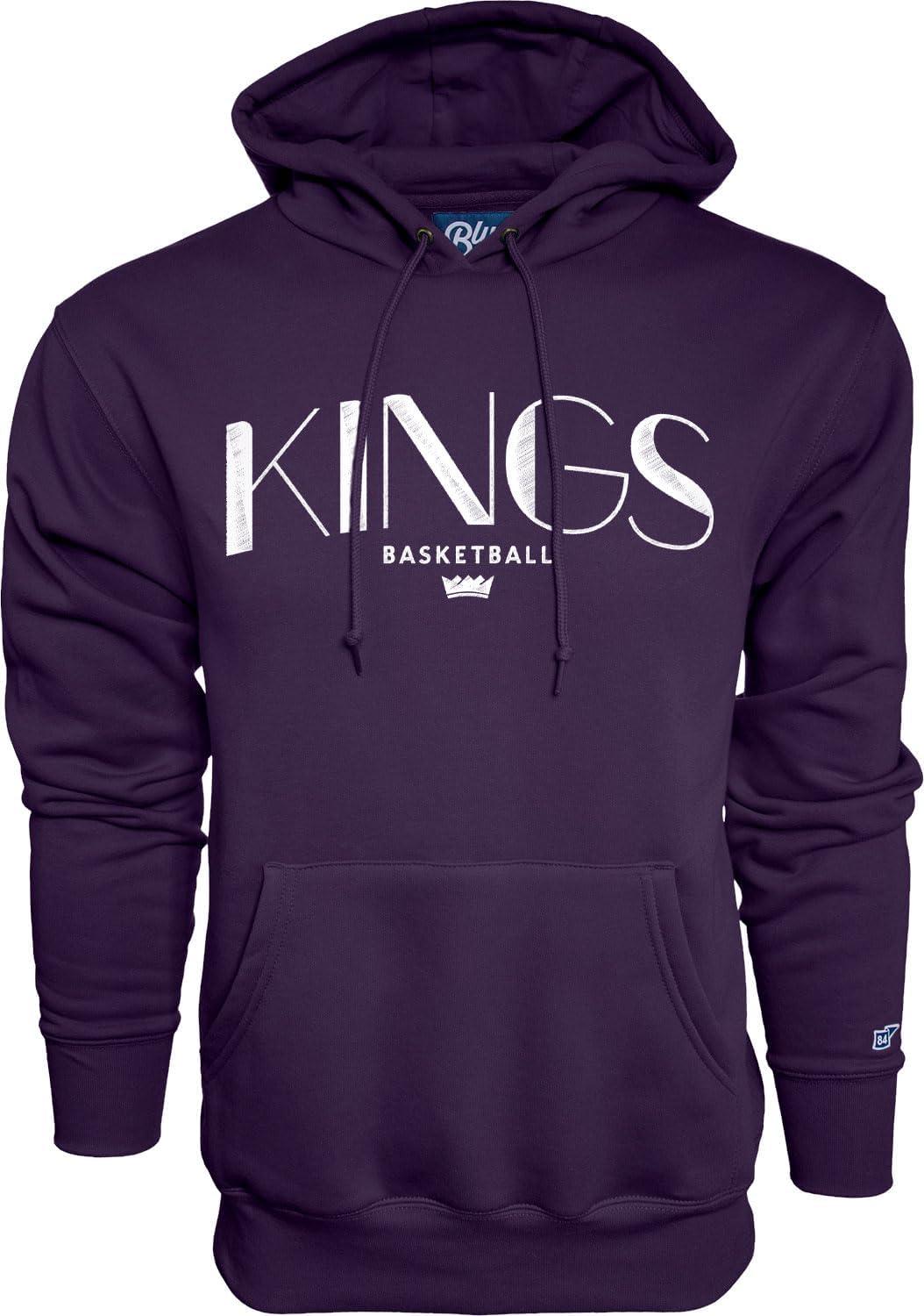 imageBlue 84 NBA Officially Licensed Hooded Sweatshirt Embroidery Basketball ArchTeam Color