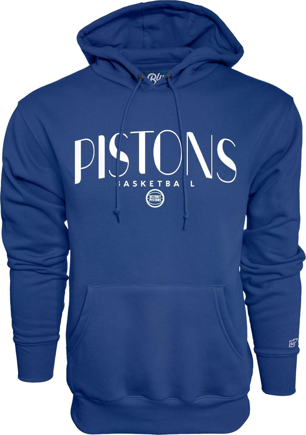 imageBlue 84 NBA Officially Licensed Hooded Sweatshirt Embroidery Basketball ArchTeam Color