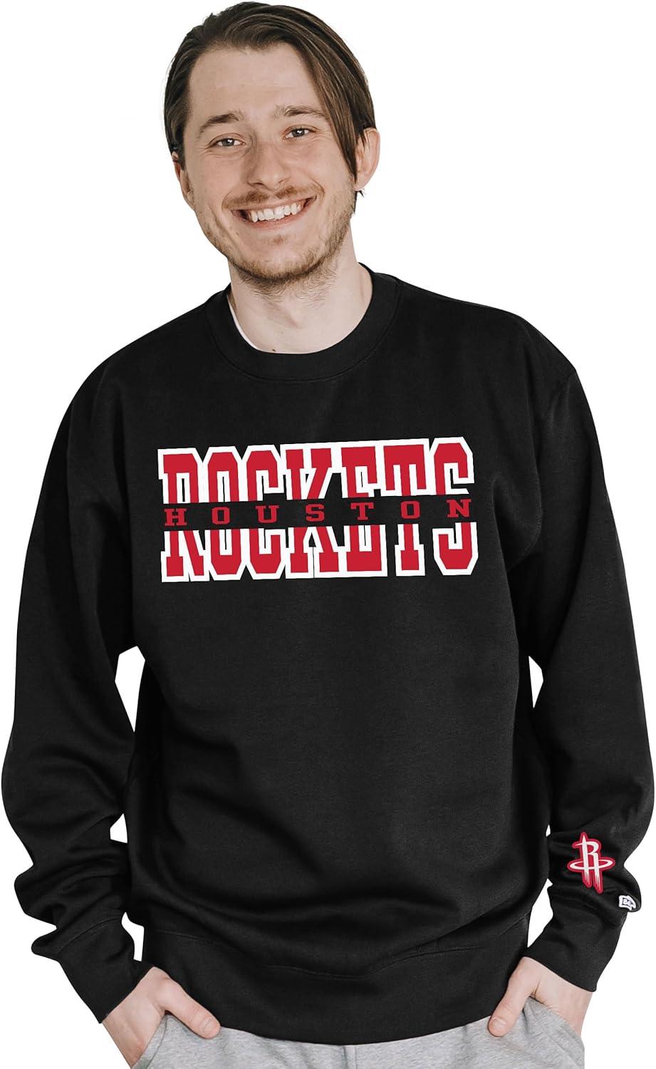 imageBlue 84 NBA unisexadult Nba Officially Licensed Crewneck Sweatshirt Sleeve LogoTeam Color