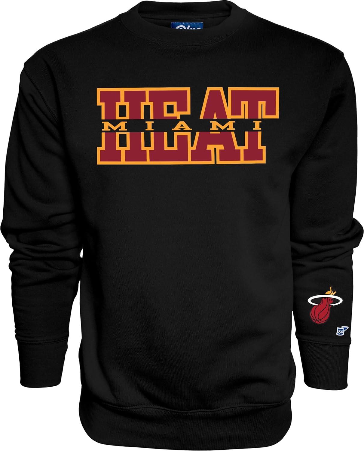 imageBlue 84 NBA unisexadult Nba Officially Licensed Crewneck Sweatshirt Sleeve LogoTeam Color