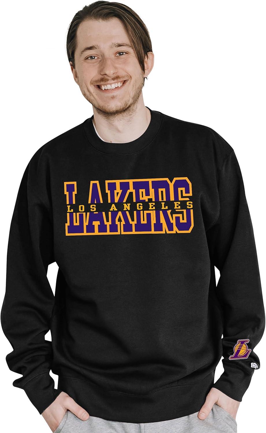 imageBlue 84 NBA unisexadult Nba Officially Licensed Crewneck Sweatshirt Sleeve LogoTeam Color