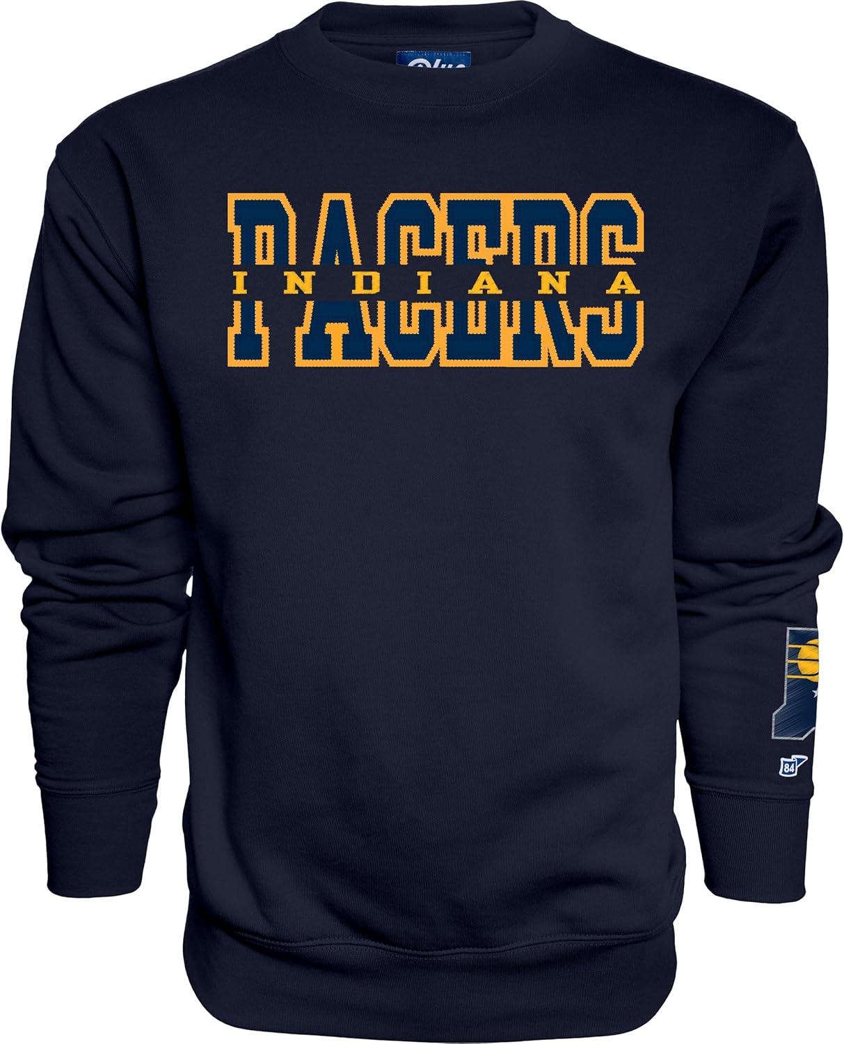 imageBlue 84 NBA unisexadult Nba Officially Licensed Crewneck Sweatshirt Sleeve LogoTeam Color