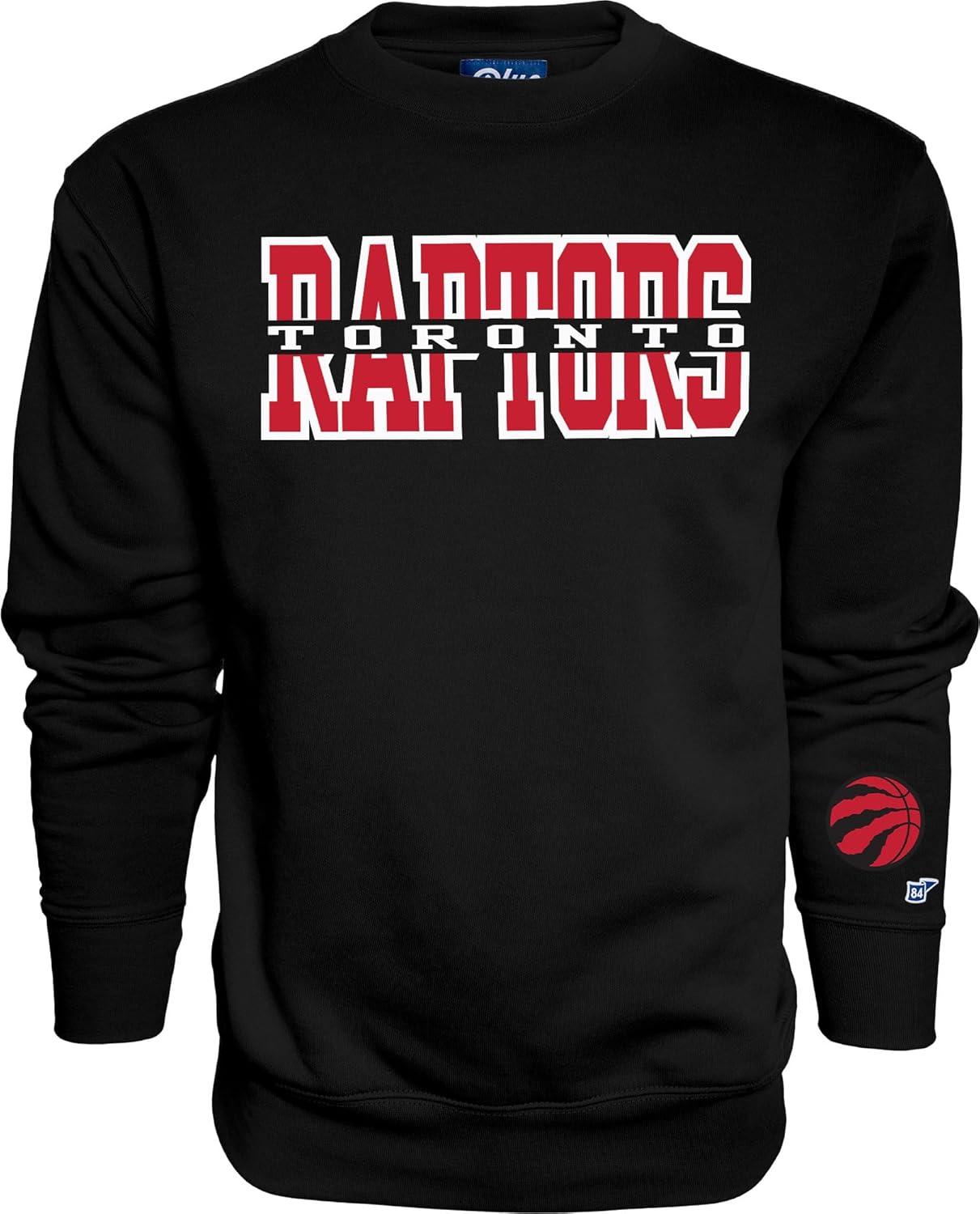 imageBlue 84 NBA unisexadult Nba Officially Licensed Crewneck Sweatshirt Sleeve LogoTeam Color