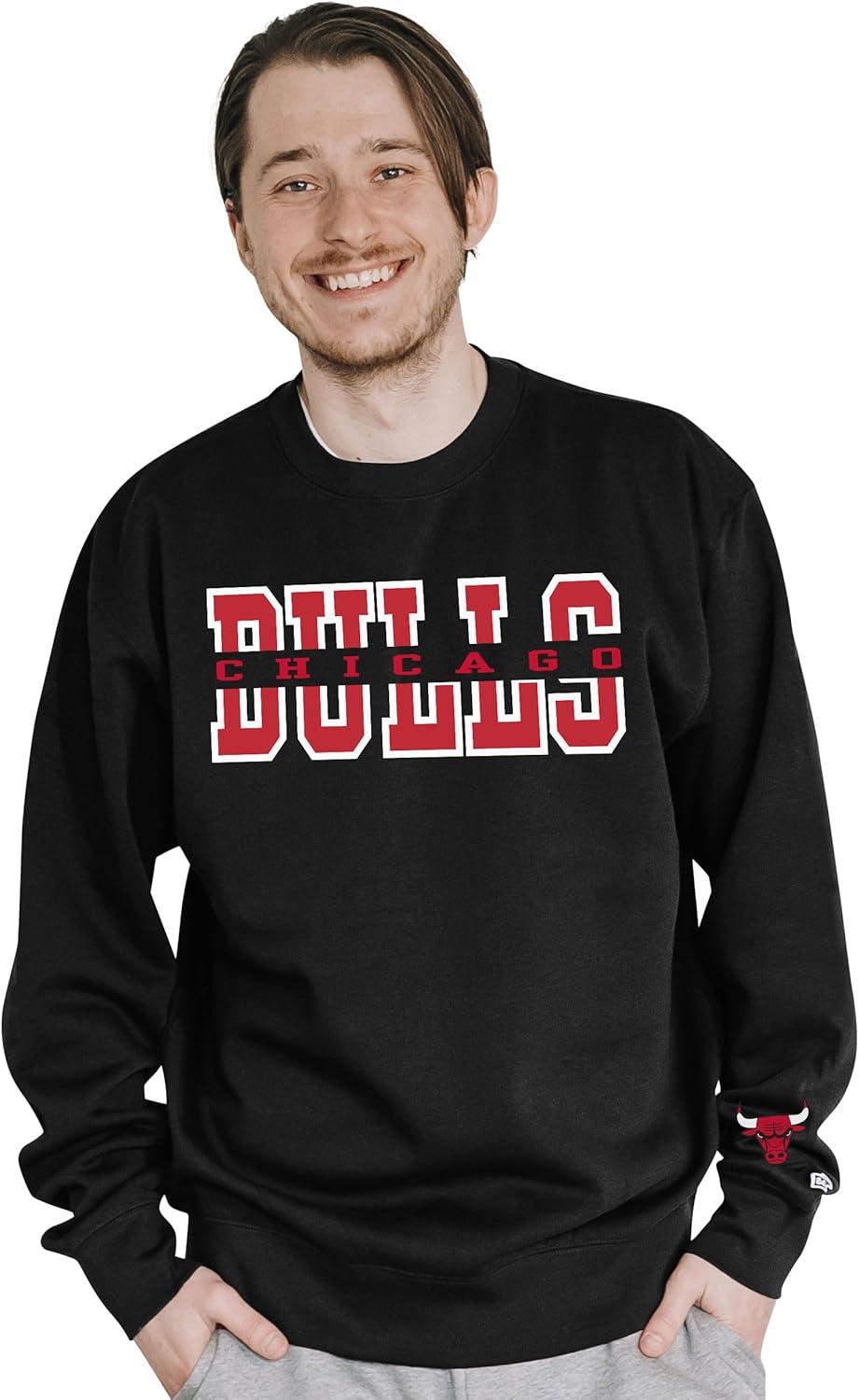 imageBlue 84 NBA unisexadult Nba Officially Licensed Crewneck Sweatshirt Sleeve LogoTeam Color