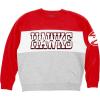 Blue 84 NBA Officially Licensed Colorblock Crewneck Sweatshirt(Team Color)