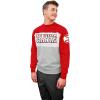 Blue 84 NBA Officially Licensed Colorblock Crewneck Sweatshirt(Team Color)