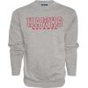 Blue 84 NBA Officially Licensed Crewneck Sweatshirt 90’s Embroidery(Heather Gray)