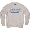 Blue 84 NBA Officially Licensed Crewneck Sweatshirt 90’s Embroidery(Heather Gray)