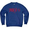 Blue 84 NBA Officially Licensed Crewneck Sweatshirt Embroidery Basketball Arch(Team Color)