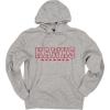 Blue 84 NBA Officially Licensed Hooded Sweatshirt 90’s Embroidery(Heather Gray)