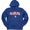 Blue 84 NBA unisex-adult Nba Officially Licensed Hooded Sweatshirt Arch Over(Team Color)