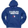 Blue 84 NBA unisex-adult Nba Officially Licensed Hooded Sweatshirt Classic(Team Color)
