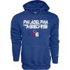 Blue 84 NBA unisex-adult Nba Officially Licensed Hooded Sweatshirt Classic(Team Color)