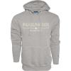 Blue 84 NBA unisex-adult Nba Officially Licensed Hooded Sweatshirt Throwback(Heather Gray)