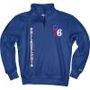 Blue 84 NBA unisex-adult Nba Officially Licensed Quarter Zip Sweatshirt Slam Dunk Team Color(Team Color)