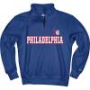 Blue 84 NBA unisex-adult Nba Officially Licensed Quarter Zip Sweatshirt Swish(Team Color)