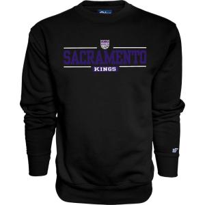 Blue 84 Sacramento Kings NBA Officially Licensed Crewneck Varsity, Secondary Color, Large