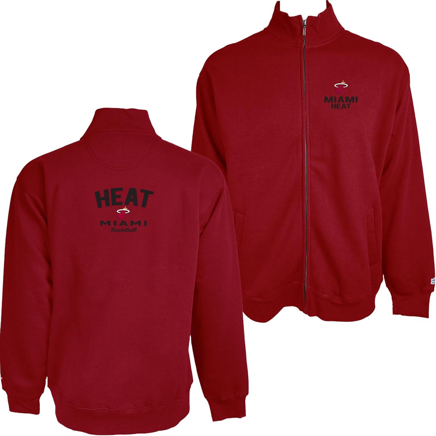 imageBlue 84 NBA unisexadult Nba Officially Licensed Full Zip Sweatshirt Embroidery Basketball FrontBackTeam Color