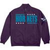 Blue 84 NBA Officially Licensed Full Zip Sweatshirt Felt Embroidery(Team Color)