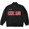 Blue 84 NBA Officially Licensed Full Zip Sweatshirt Twill Applique Embroidery Shield(Team Color)