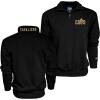 Blue 84 NBA Officially Licensed Quarter Zip Sweatshirt Twill Embroidery Neck Logo(Team Color)