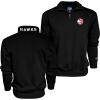 Blue 84 NBA Officially Licensed Quarter Zip Sweatshirt Twill Embroidery Neck Logo(Team Color)