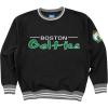 Blue 84 NBA Officially Licensed Varsity Rib Crewneck Sweatshirt Twill Embroidery(Team Color)