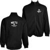Blue 84 NBA unisex-adult Nba Officially Licensed Full Zip Sweatshirt Embroidery Basketball Front/Back(Team Color)