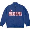 Blue 84 NBA Officially Licensed Full Zip Sweatshirt Twill Applique Embroidery Shield(Team Color)