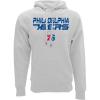 Blue 84 NBA unisex-adult Nba Officially Licensed Hooded Sweatshirt Heavyweight(Ash Heather)