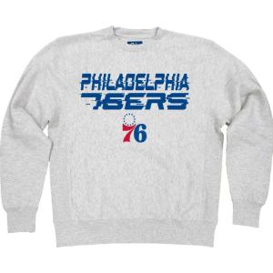 Blue 84 NBA unisex-adult Nba Officially Licensed Crewneck Sweatshirt Heavyweight(Ash Heather)