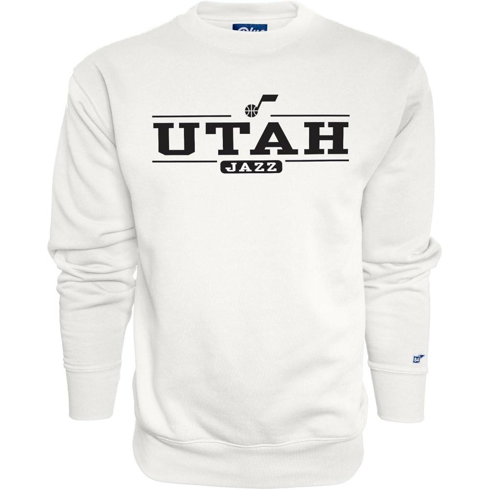 imageBlue 84 Utah Jazz NBA Officially Licensed Crewneck Varsity Secondary Color Large