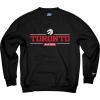 Blue 84 Toronto Raptors NBA Officially Licensed Crewneck Varsity, Secondary Color, Large