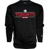Blue 84 Toronto Raptors NBA Officially Licensed Crewneck Varsity, Secondary Color, Large