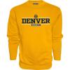 Blue 84 Denver Nuggets NBA Officially Licensed Crewneck Varsity, Secondary Color, Large