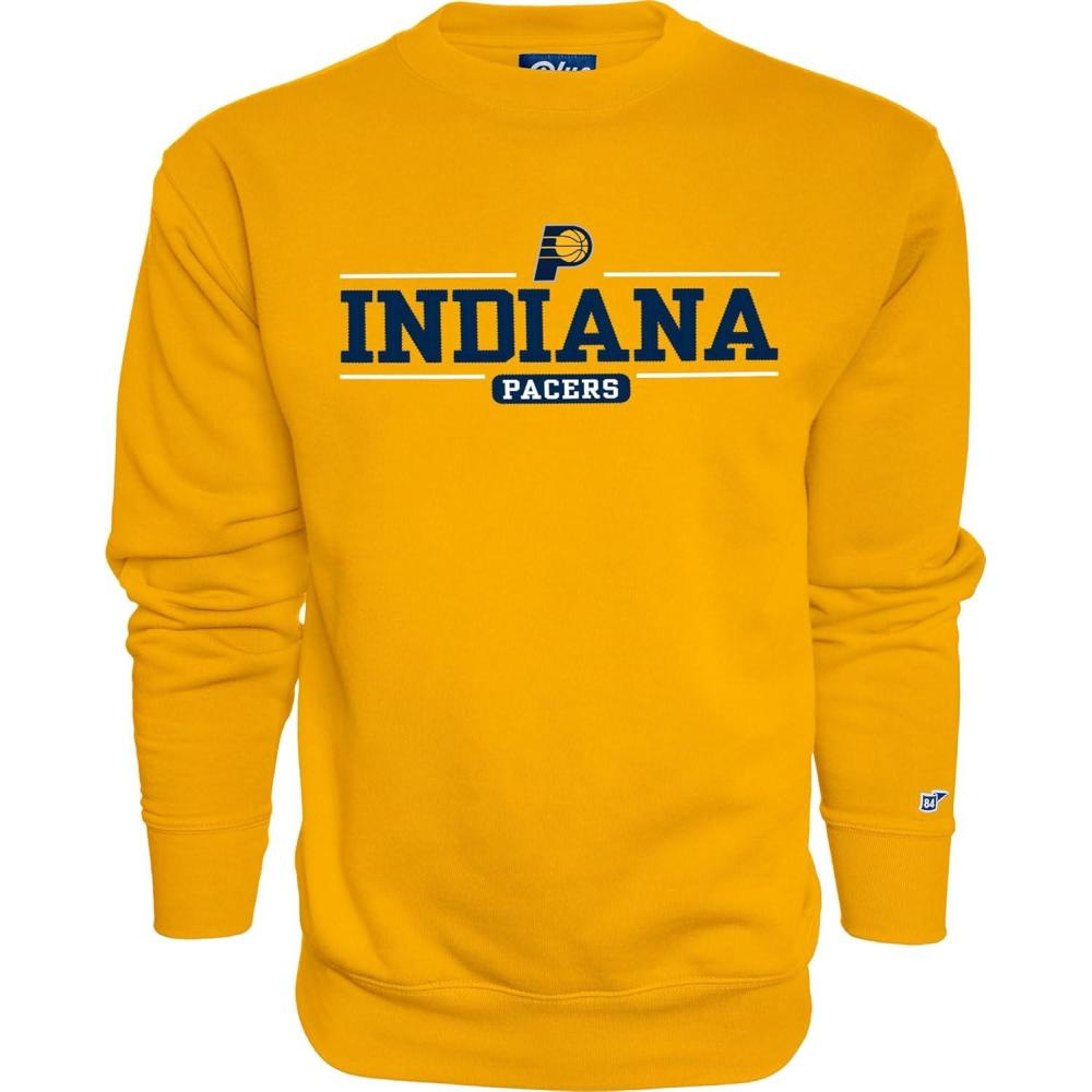 imageBlue 84 Indiana Pacers NBA Officially Licensed Crewneck Varsity Secondary Color Large