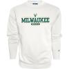Blue 84 Milwaukee Bucks NBA Officially Licensed Crewneck Varsity, Secondary Color, Large