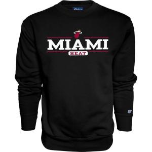 Blue 84 Miami Heat NBA Officially Licensed Crewneck Varsity, Secondary Color, Large