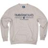 Blue 84 Minnesota Timberwolves NBA Officially Licensed Crewneck Sweatshirt Throwback, Heather Gray, Large