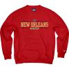 Blue 84 New Orleans Pelicans NBA Officially Licensed Crewneck Varsity, Secondary Color, Large