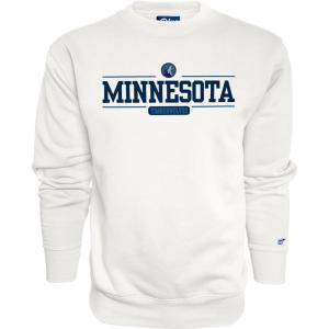 Blue 84 Minnesota Timberwolves NBA Officially Licensed Crewneck Varsity, Secondary Color, Large