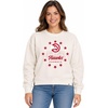 Blue 84 NBA womens Nba Officially Licensed Women’s Crewneck Sweatshirt Reverse Terry Stars Ivory(Ivory)