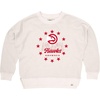Blue 84 NBA womens Nba Officially Licensed Women’s Crewneck Sweatshirt Reverse Terry Stars Ivory(Ivory)