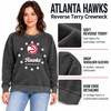 Blue 84 NBA womens Nba Officially Licensed Women’s Crewneck Sweatshirt Reverse Terry Stars(Team Color)