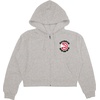 Blue 84 NBA womens Nba Officially Licensed Women’s Full Zip Midi Hooded Sweatshirt Cloud Fleece Crest(Team Color)